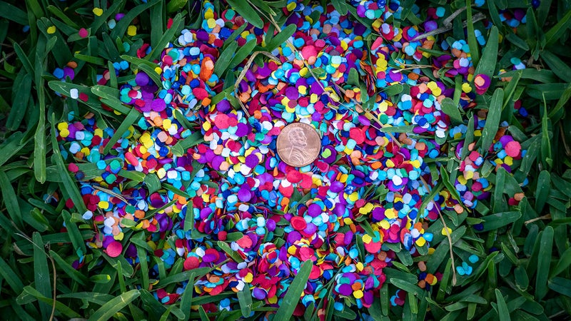 Fiesta Brands Fiesta Confetti.Value Mexican Colorful Paper Confetti. Jumbo Bag .95lb/425gr. - Image 5
